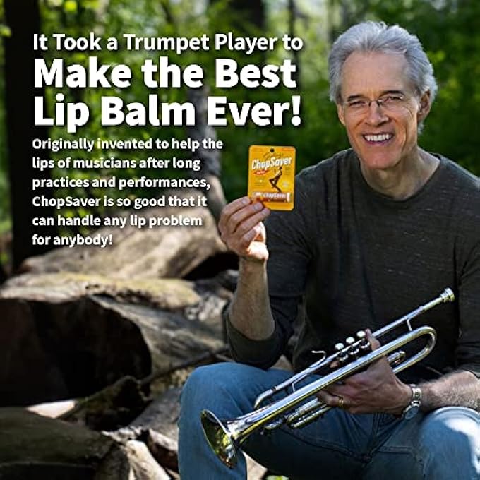 chopsaver GOSLING'S ORIGINAL LIP CARE, ALL NATURAL HYDRATING LIP BALM, CHAPSTICK FOR MUSICIANS AND MORE, EFFECTIVE RELIEF FOR DRY, CRACKED LIPS AND SKIN, MADE IN USA, 0.15 OZ (PACK OF 6) - Image 3